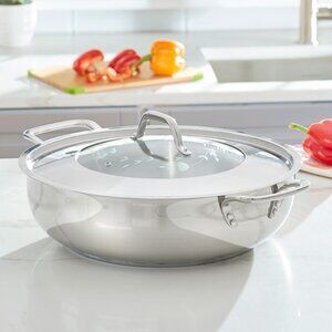 Princess Heritage® Stainless Steel Cookware Classic 16-Qt. Deep Casserole 5846